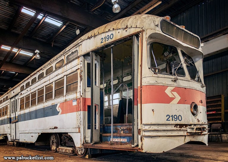 Peer Behind the Gates of the Windber Trolley Graveyard