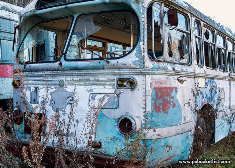 Peer Behind the Gates of the Windber Trolley Graveyard