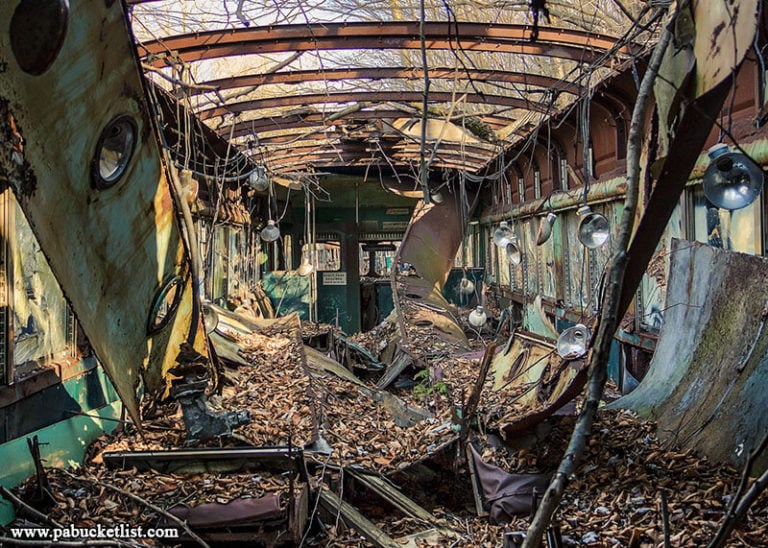 Peer Behind the Gates of the Windber Trolley Graveyard