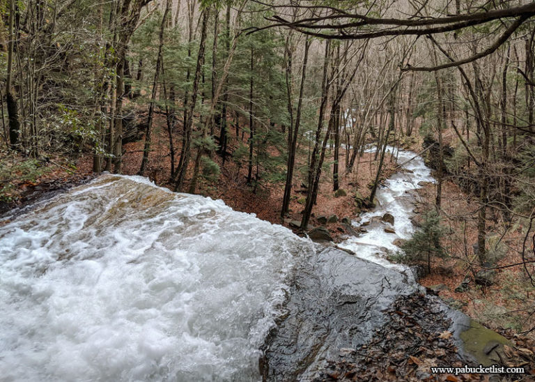 Exploring Dutchmans Run Falls in McIntyre Wild Area