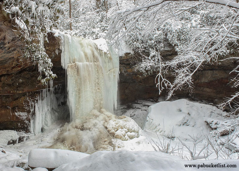 10 Amazing Winter Scenes at Ohiopyle State Park