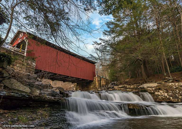 Pack Saddle Bridge Most Beautiful PA Covered Bridge? PA Bucket List