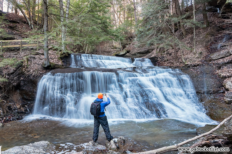 Exploring Hell’s Hollow Falls at McConnells Mill State Park