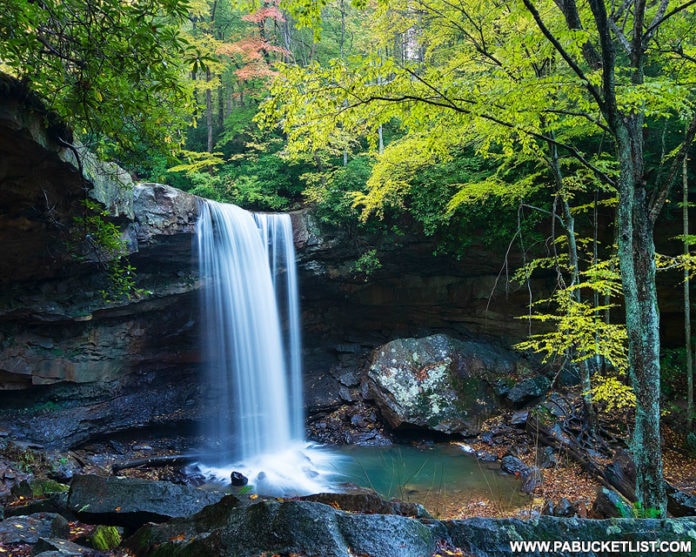 beautiful waterfalls near me