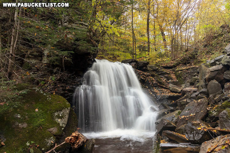 Exploring Big Run Falls in Sullivan County
