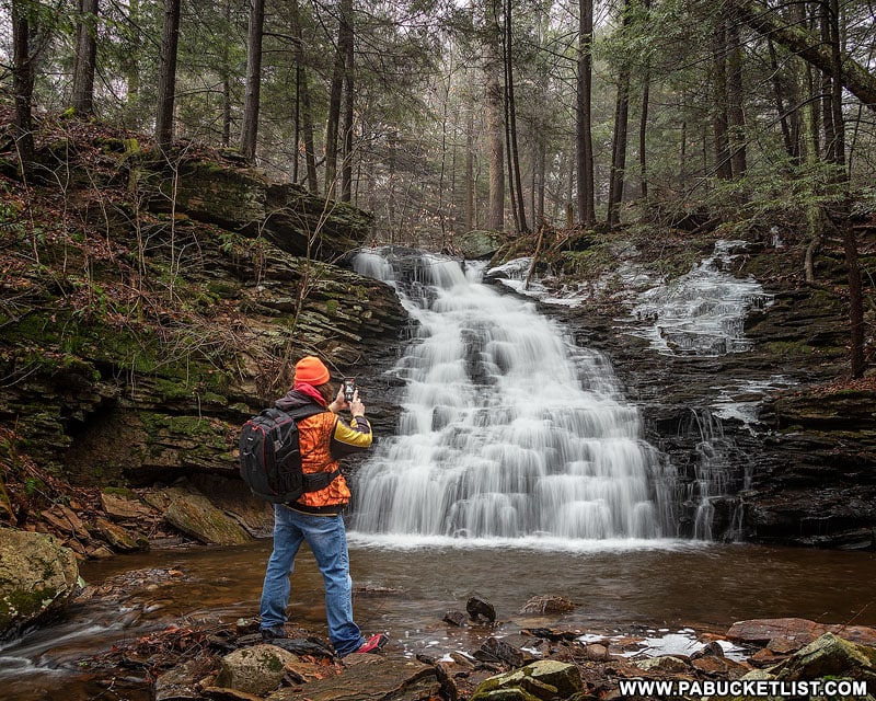 Exploring the Waterfalls of Ketchum Run in the Loyalsock State Forest
