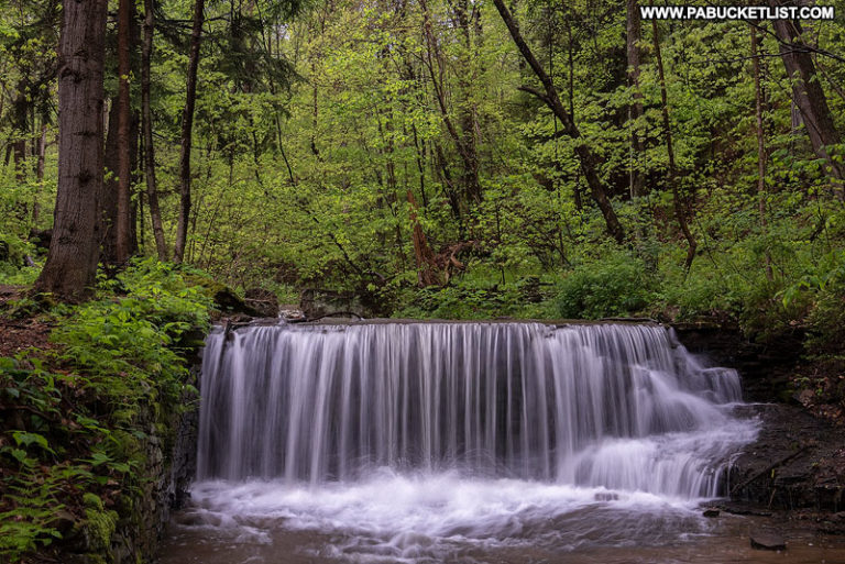 Exploring Buttermilk Falls in Indiana County