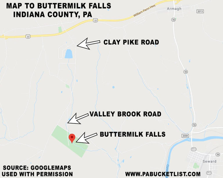 Exploring Buttermilk Falls in Indiana County