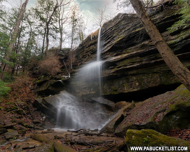 Exploring Alpha Falls at McConnells Mill State Park