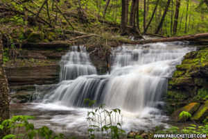 Darling Run Falls in Tioga County Pennsylvania