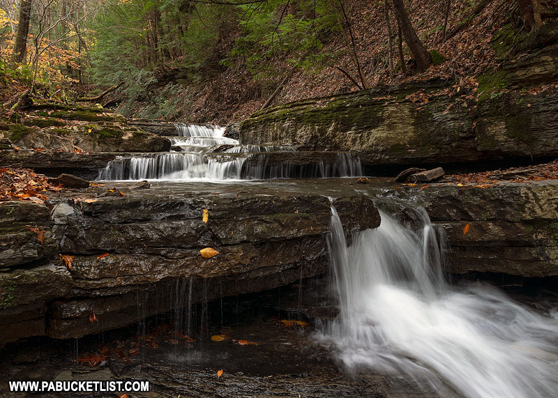 Cascades on Grindstone Run at McConnells Mill State Park