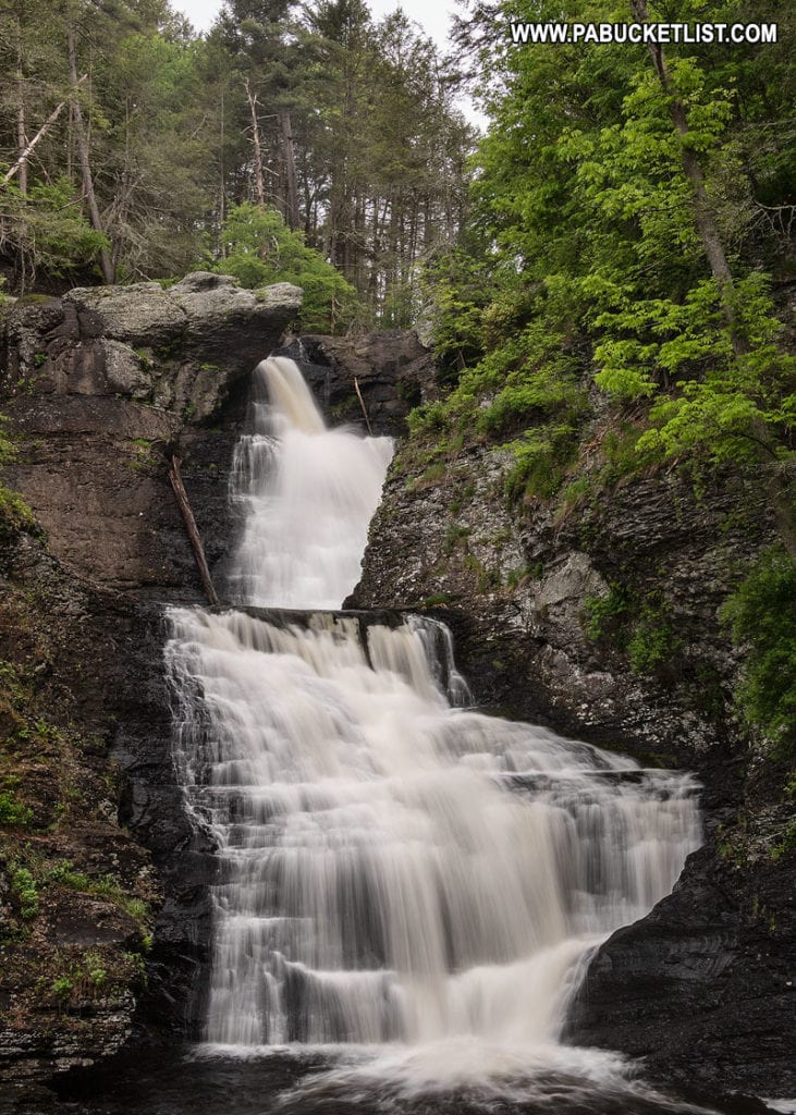 Raymondskill Falls i Pennsylvania