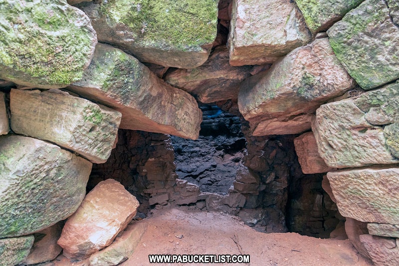 Rockland Furnace near Freedom Falls in Venango County PA