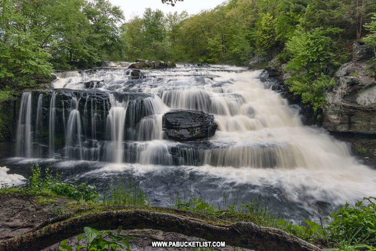 Exploring Shohola Falls in Pike County