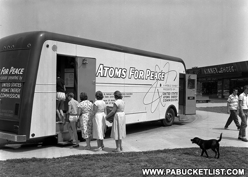 Atoms for Peace promotional bus.