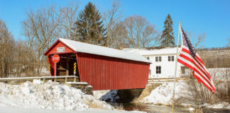 Logan Mills Covered Bridge in central PA