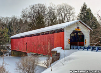 McGees Mills Covered Bridge Clearfield County Pennsylvania