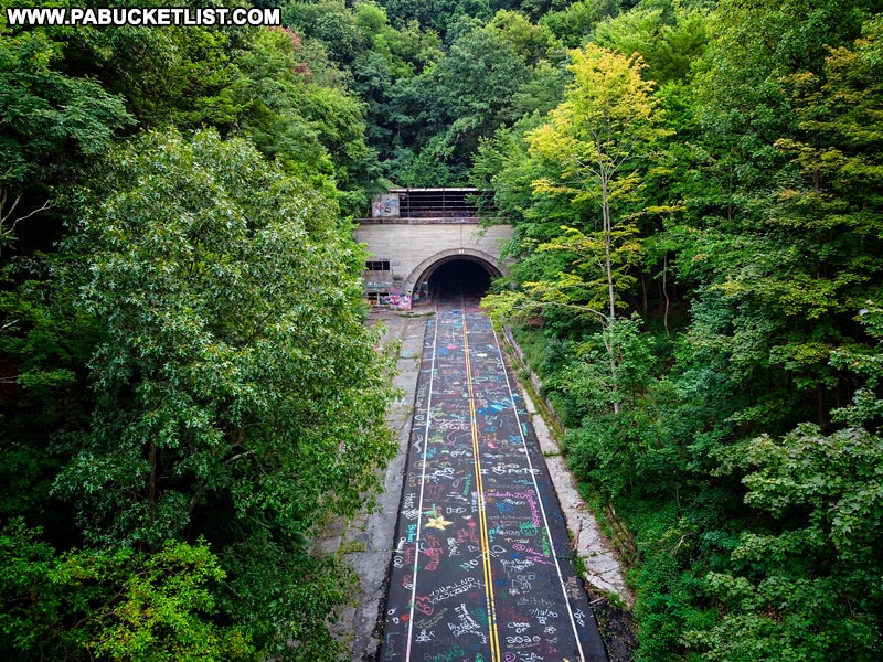 The Abandoned PA Turnpike Pike 2 Bike Trail