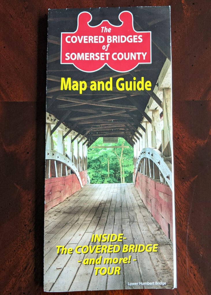 The Covered Bridges of Somerset County Driving Tour Map.