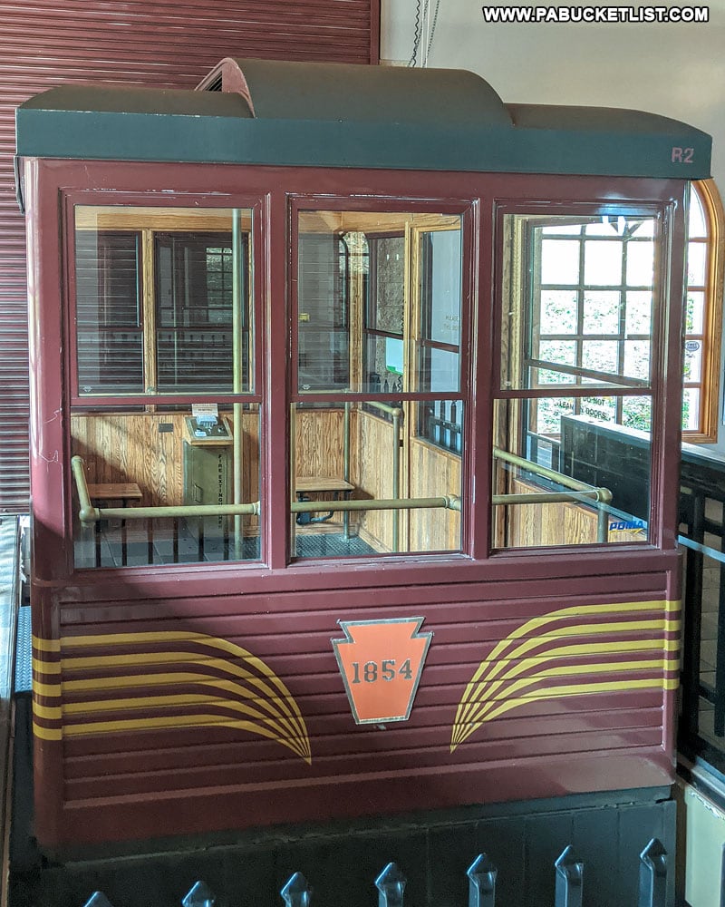 Funicular at the Horseshoe Curve in Altoona.