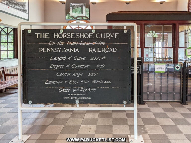 Exploring the Horseshoe Curve Near Altoona