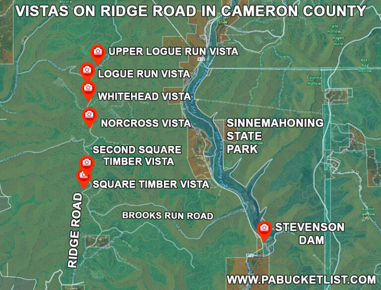 Exploring the Ridge Road Vistas in the Elk State Forest