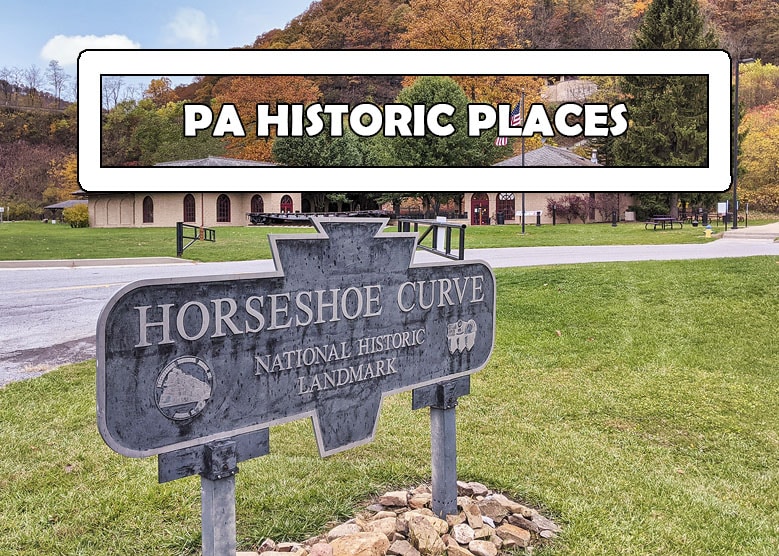 PA Bucket List Pennsylvania historic places page cover image