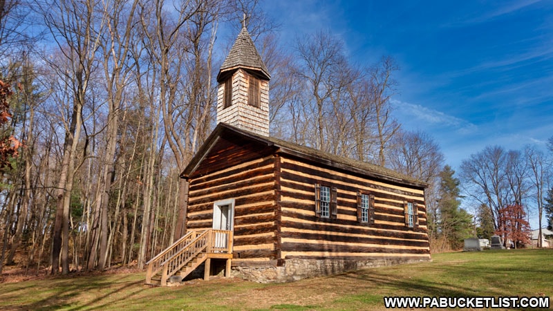 Exploring the Saint Severin Old Log Church in Clearfield County