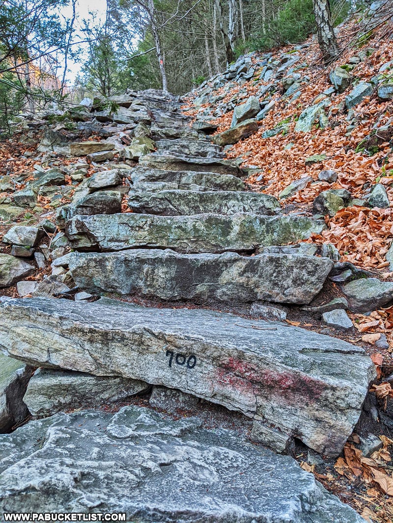Hiking the 1000 Steps in Huntingdon County