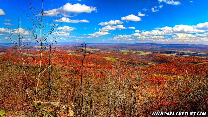 The view from the site of the former SS Grand View Ship Hotel along the Lincoln Highway.