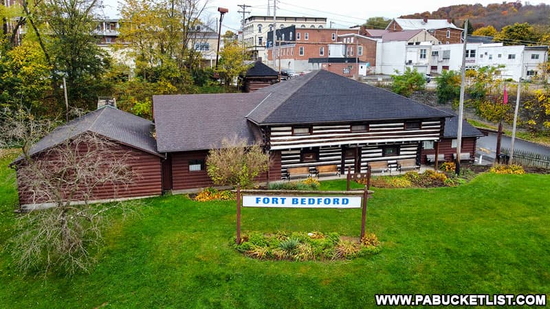 Fort Bedford Museum in downtown Bedford Pennsylvania.