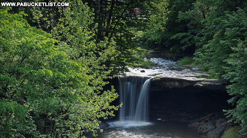 Big Run Falls at Cascade Park in Lawrence County.