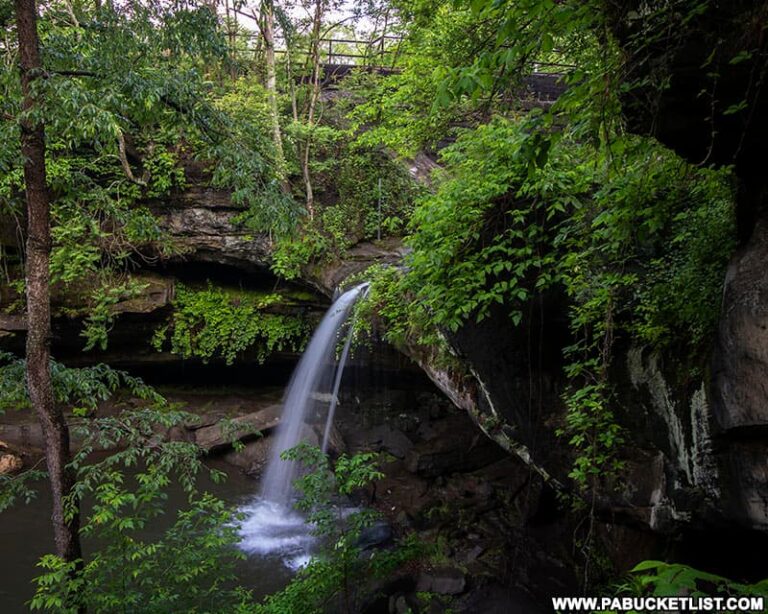 Exploring Buttermilk Falls in Beaver County