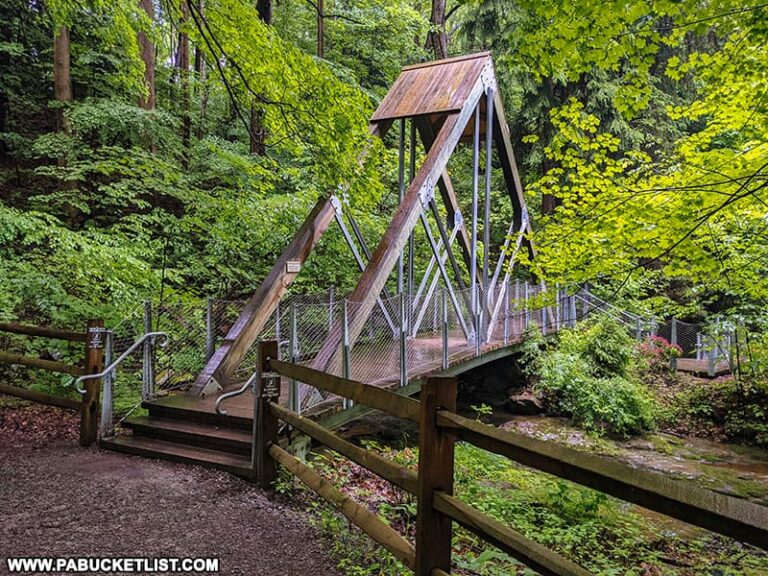 Exploring Buttermilk Falls in Indiana County