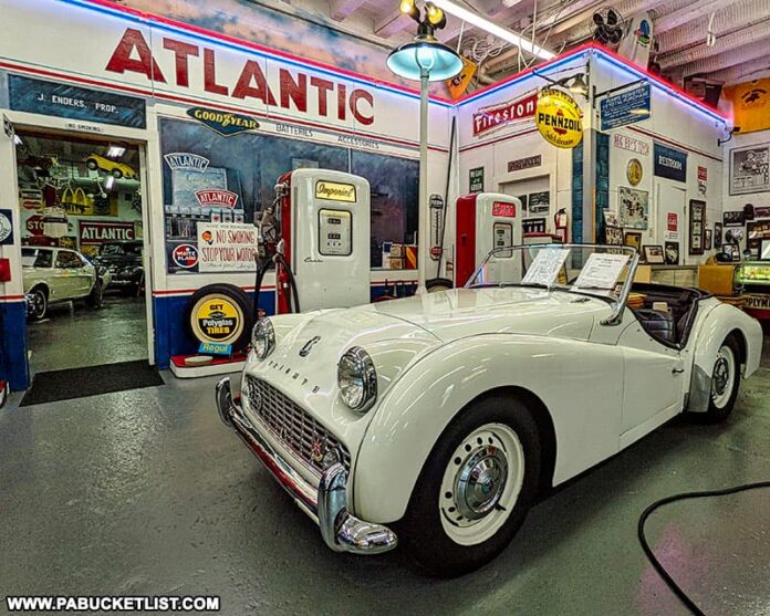 Exploring Jerry's Classic Cars and Collectibles Museum in Pottsville