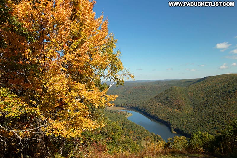 Early October at Kettle Creek Vista in Clinton County.