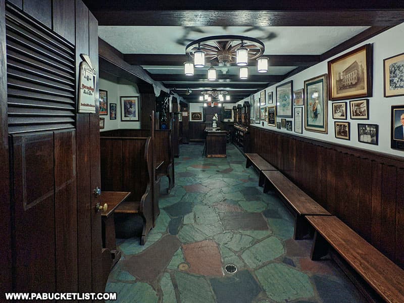 The Rathskeller in the Yuengling Brewery which previously served as the tasting room.