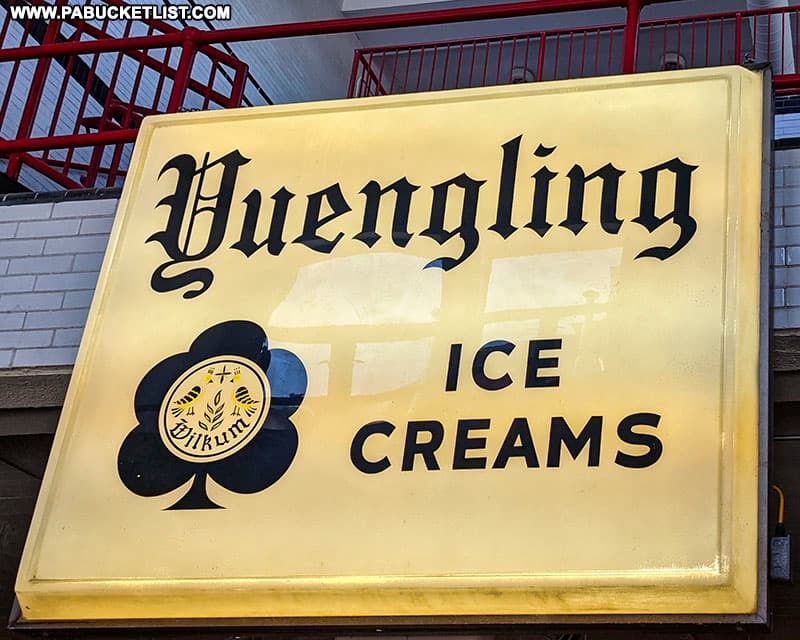 Yuengling ice cream was introduced during the Prohibition era when FRank Yuengling built a dairy to help keep his workers employed.