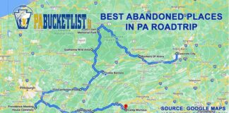 a road map to 9 of the best abandoned places in Pennsylvania.