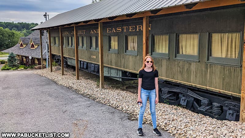 The Presidential Train Car bed and breakfast at Doolittle Station was a big hit with my daughter.