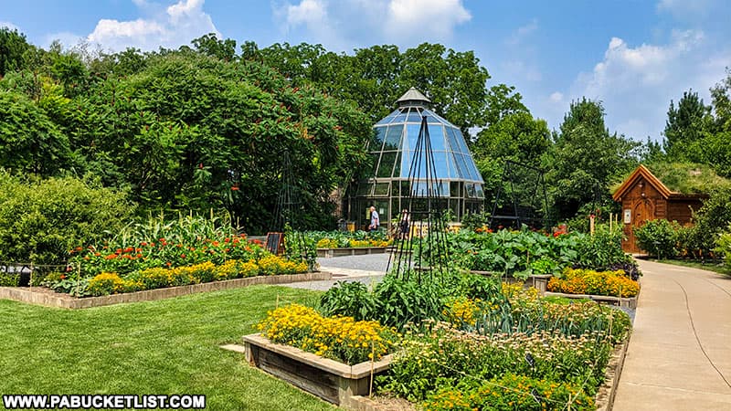 The Children's Garden at the Penn State Arboretum.