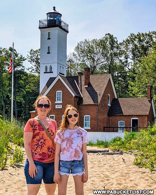 The Presque Isle Lighthouse is one of the most photographed (and photogenic) spots at Presque Isle State Park in Erie.