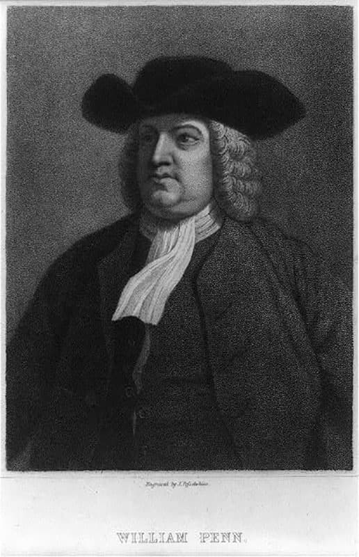 William Penn presided over Pennsylvania's only witch trial in 1683.