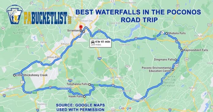 The Best Waterfalls in the Poconos Road Trip