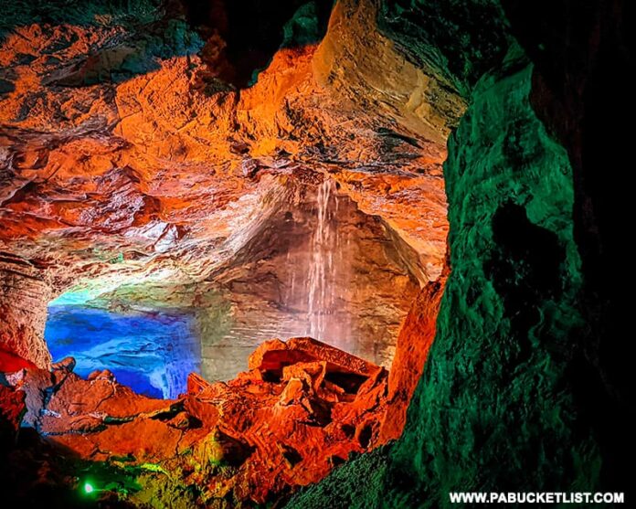 Exploring Laurel Caverns PA's Largest Cave