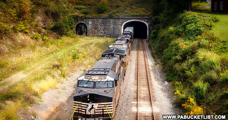 Norfolk-Southern now owns the Gallitzin Tunnels.