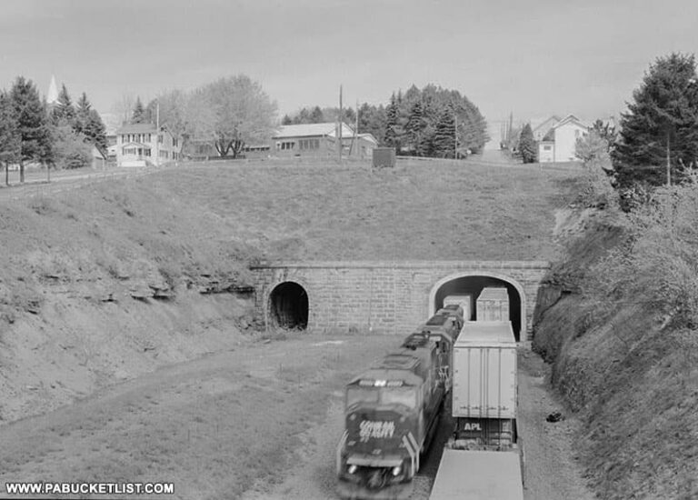 Exploring the Gallitzin Tunnels in Cambria County