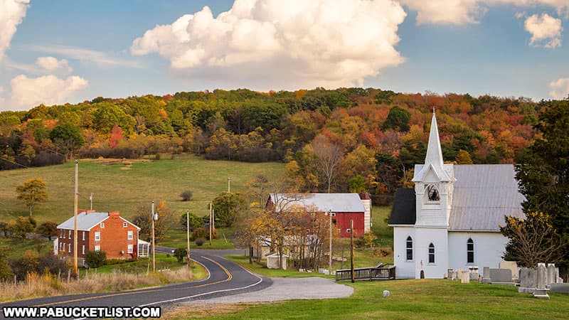 Glade Pike Church in Bedford County.