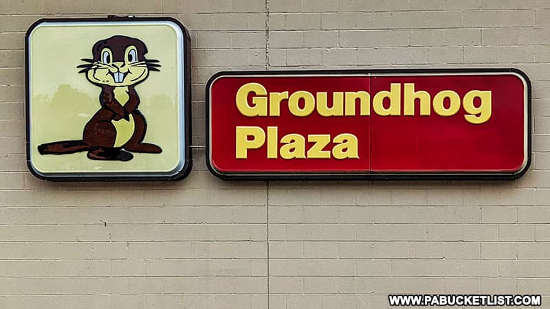 Groundhog Plaza is one of countless places in Punxsutawney named after Phil.
