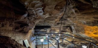 Exploring Laurel Caverns in Fayette County, PA